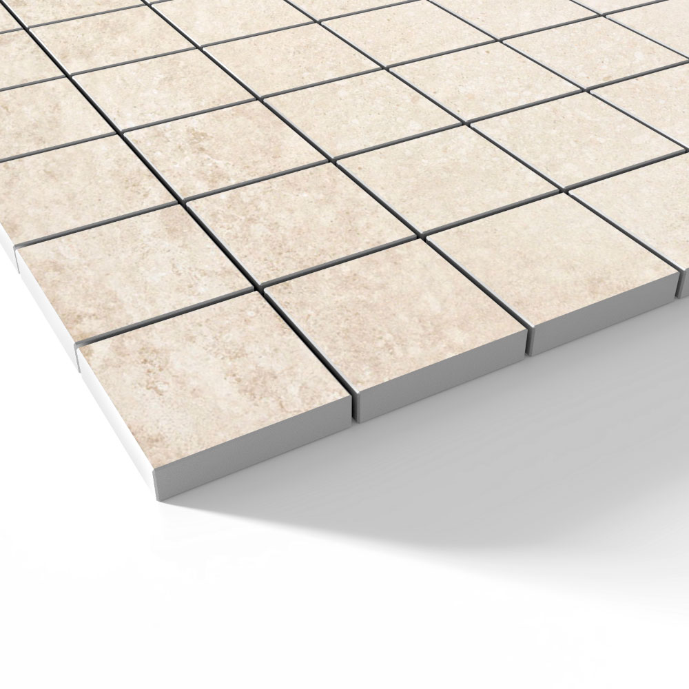 Mosaik Klinker Amstel Beige Mat X X Cm Hill Ceramic