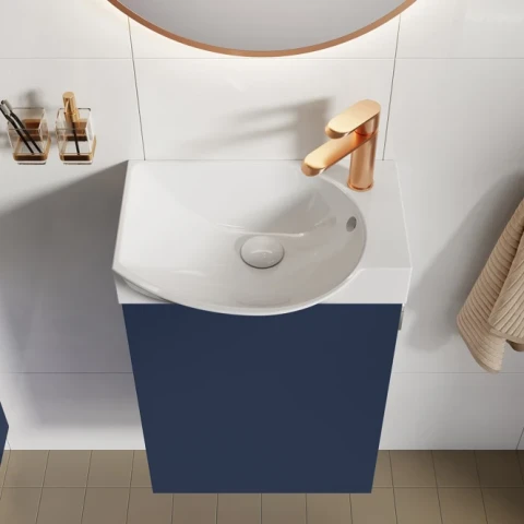 Håndvaskskab Florin Blå