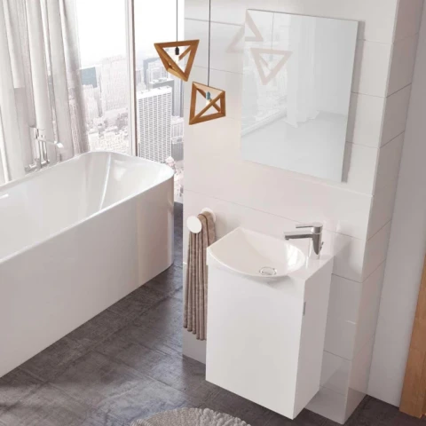 Håndvaskskab Florin Hvid