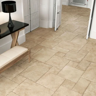 Klinker Borgogna Stone Beige Moduler Mat 44x66 cm-2