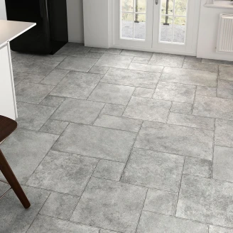 Klinker Borgogna Stone Grå Moduler Mat 44x66 cm-2