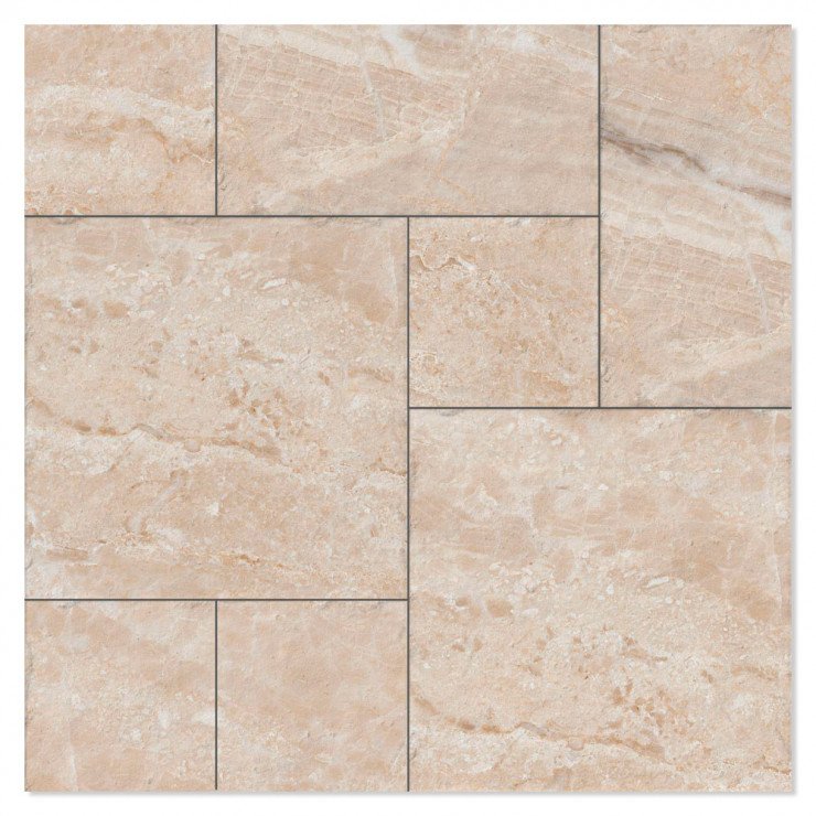 Klinker Montoso Beige Modulo Mat 100x100 cm-0