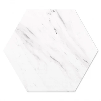 Klinker Alcamo Carrara Hvid Mat 25x22 cm-2