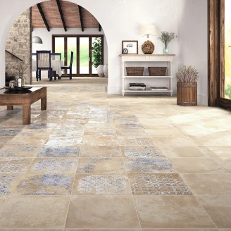 Klinker Antigua Beige Mat 33x33 cm-2