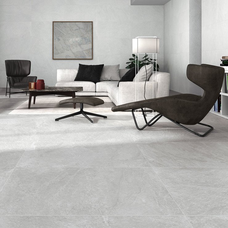 Klinker Slate Rock Grå Mat 60x120 cm-0