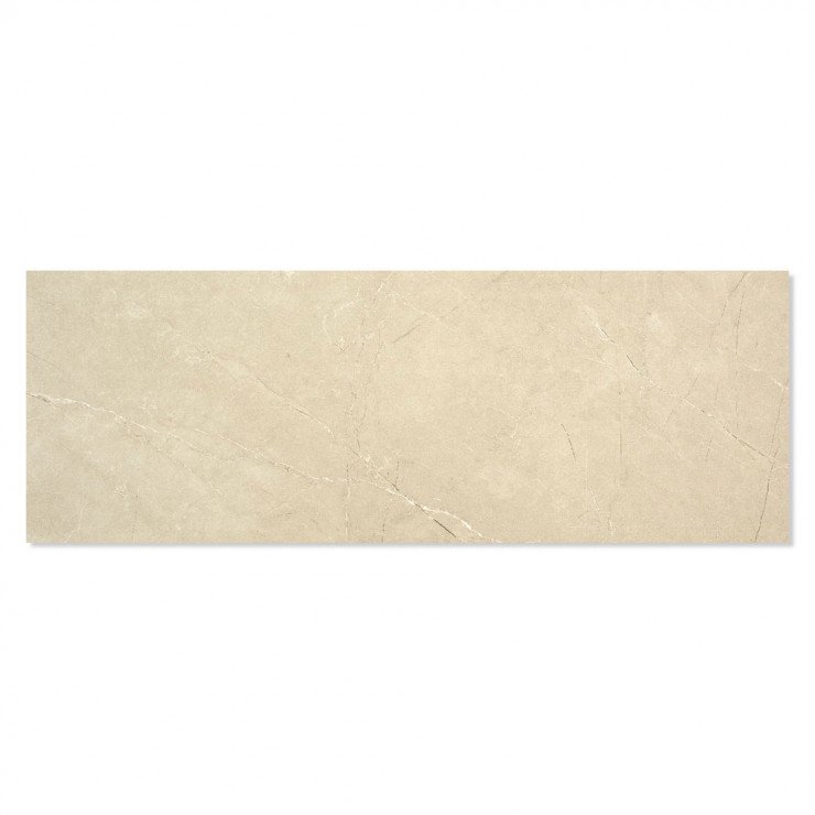 Marmor Vægflise Marble Art Beige Mat 33x90 cm-0