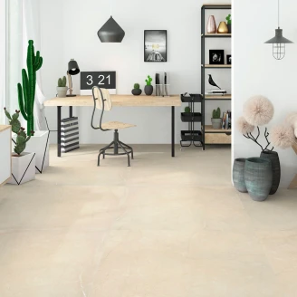 Marmor Klinker Marble Art Beige Mat 100x100 cm