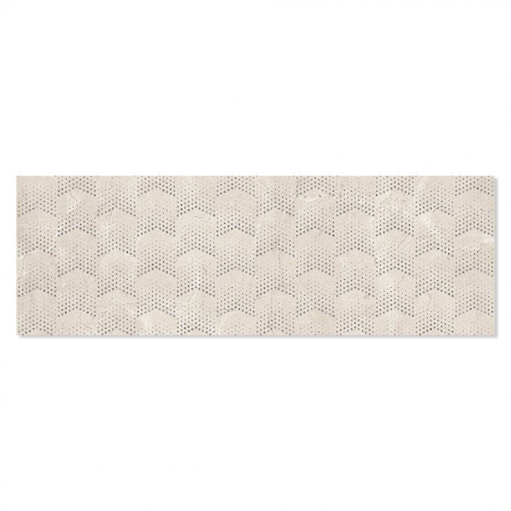 Dekor Vægflise Berluzzi Beige Blank 30x90 cm-0