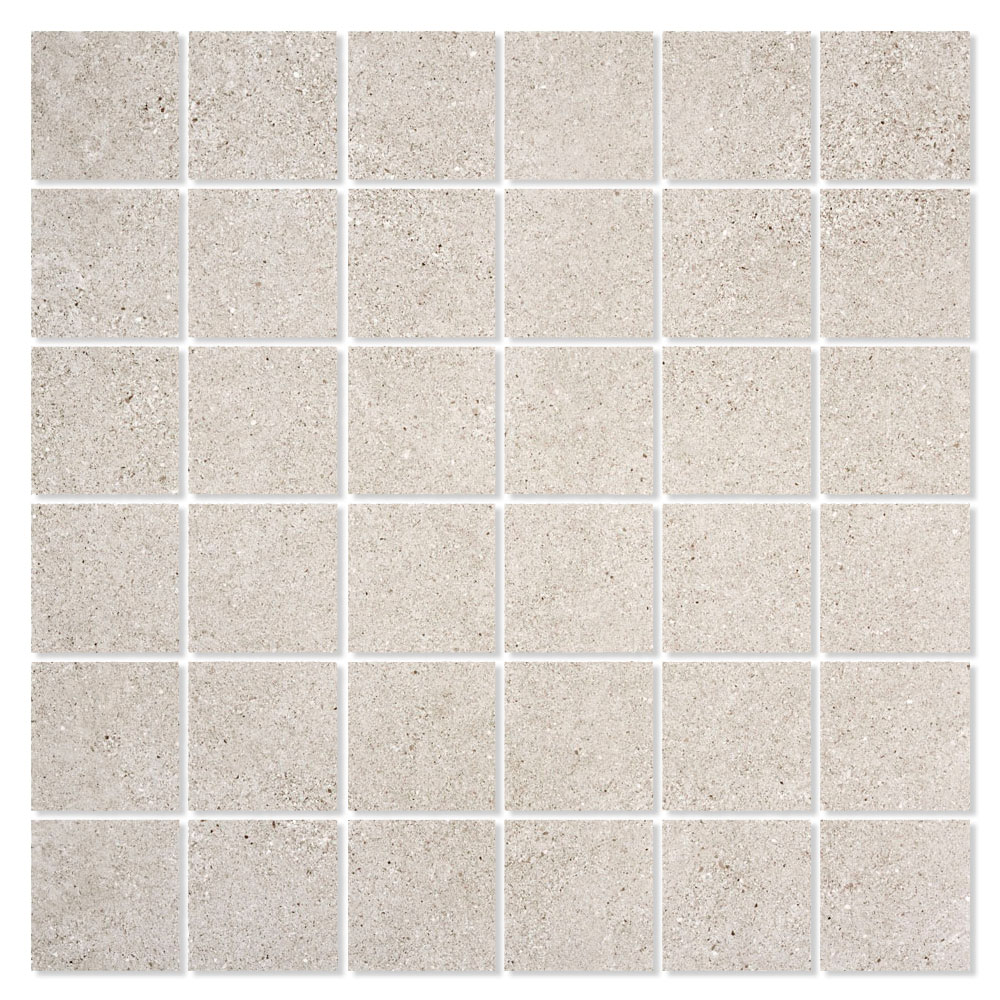 Mosaik Klinker Homestone Grå Mat 30x30 (5x5) cm