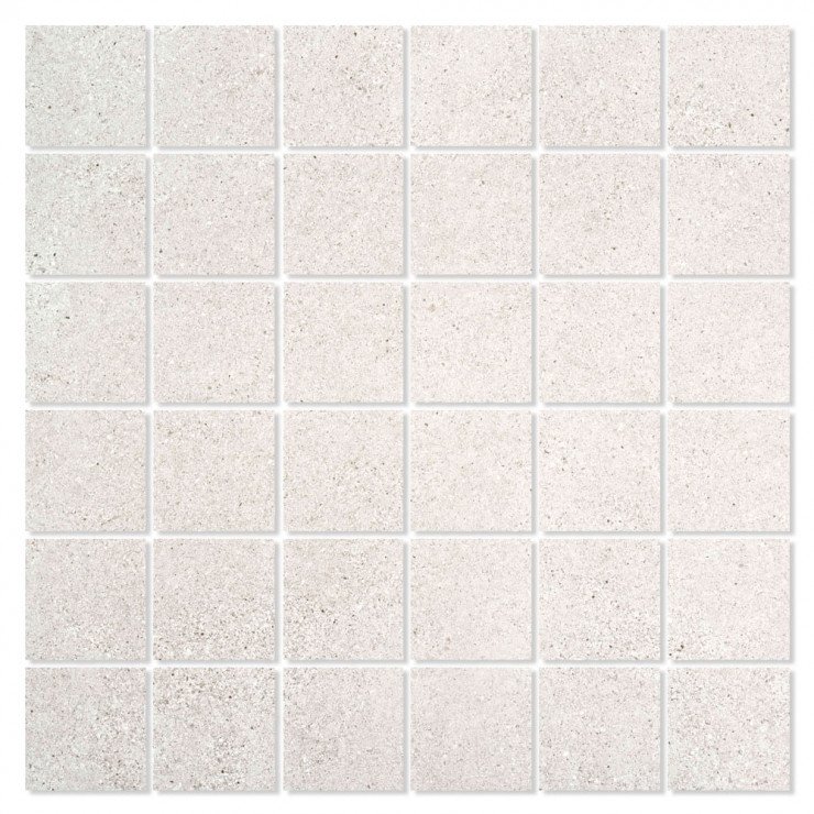 Mosaik Klinker Homestone Lysegrå Mat 30x30 (5x5) cm-0