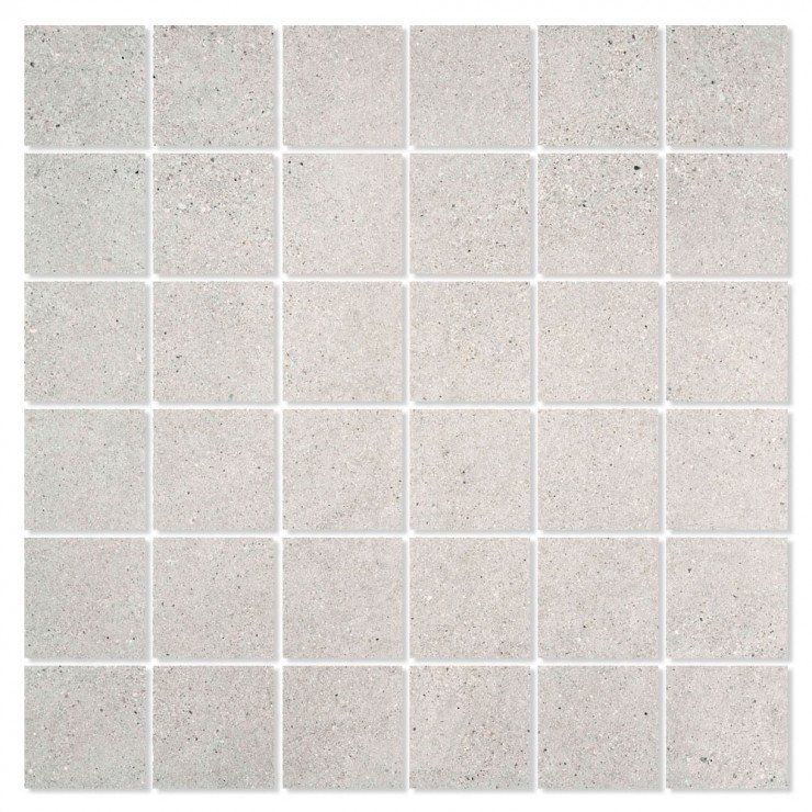 Mosaik Klinker Homestone Mørkegrå Mat 30x30 (5x5) cm-0