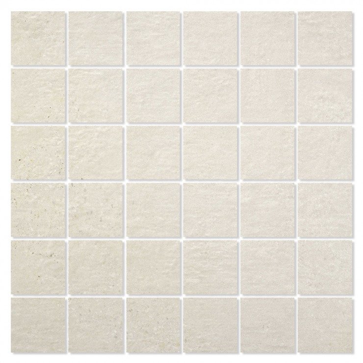 Mosaik Klinker Advance Beige Mat 30x30 (5x5) cm-0