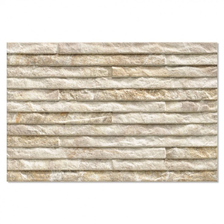 Vægflise Erebor Beige Mat 44x66 cm-0