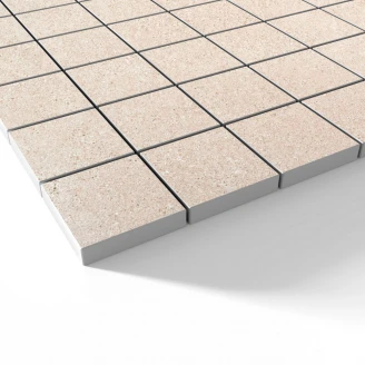 Mosaik Klinker Homestone Beige Mat 30x30 (5x5) cm-2