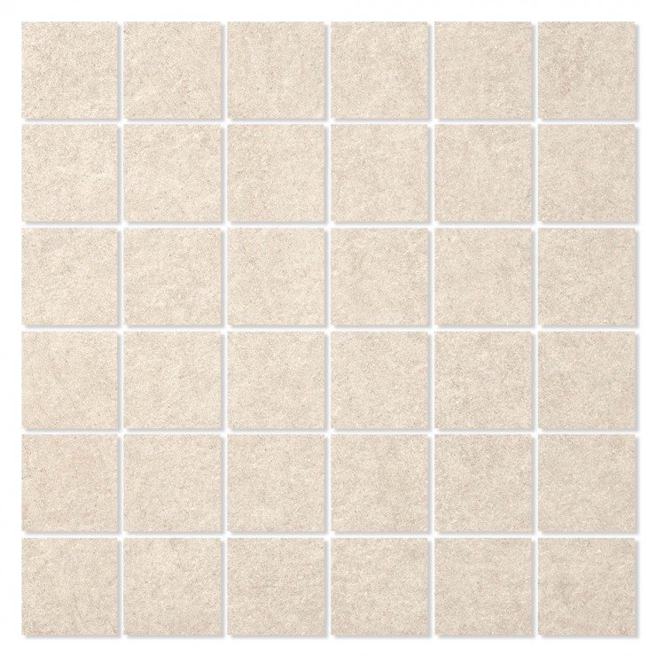 Mosaik Klinker Xtone Beige Mat 30x30 (5x5) cm-0