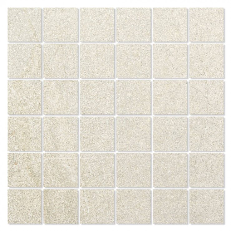 Mosaik Klinker The Rock Beige Mat 30x30 (5x5) cm-0