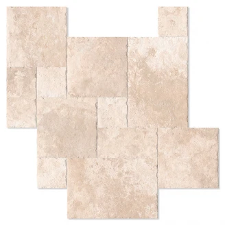 Klinker Crosscut Lys Beige Modulo Mat 44x66 cm-2