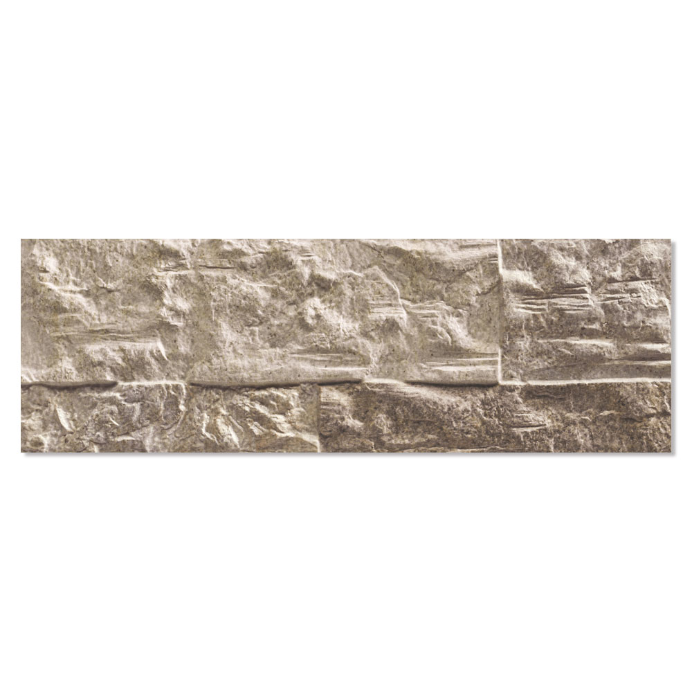 Klinker Marlstone Brun Mat-Relief 21x63 cm