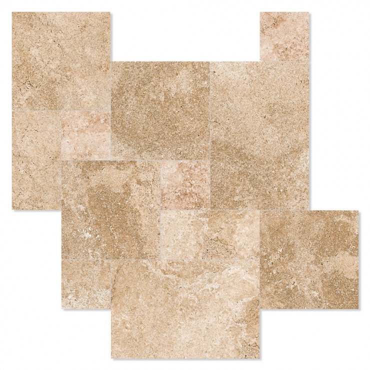 Klinker Trevi Brun Modulo Mat 44x66 cm-1