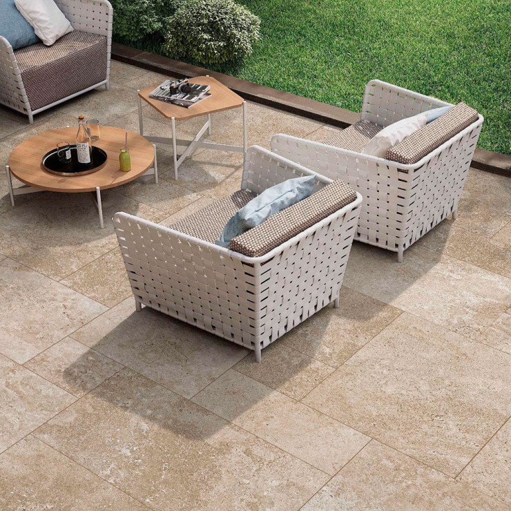 Klinker Trevi Brun Modulo Mat 44x66 cm-0