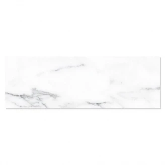 Marmor Vægflise <strong>Michelangelo Carrara</strong>  Hvid Mat-Relief 33x90 cm