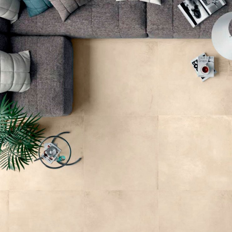 Klinker Steelwave Beige Mat 60x60 cm-1