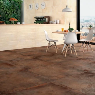 Klinker Steelwave Bronze Mat 60x60 cm