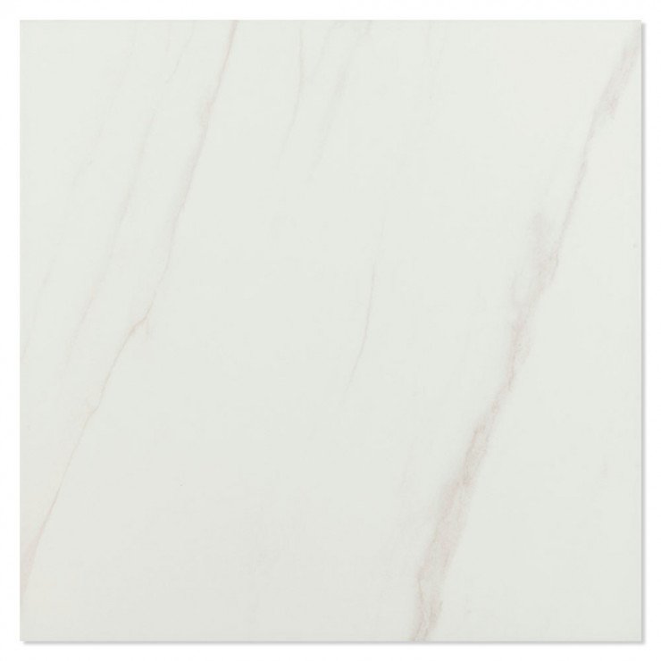 Marmor Klinker Kandy Hvid Blank 60x60 cm-0