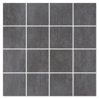 Mosaik Klinker Nordsten Sort Mat 30x30 (7x7) cm