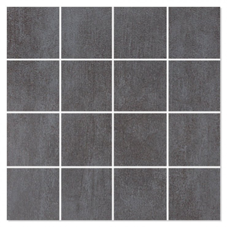 Mosaik Klinker Nordsten Sort Mat 30x30 (7x7) cm-1