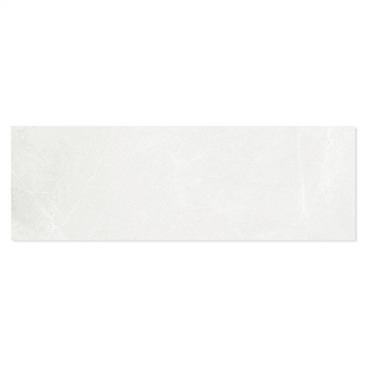 Marmor Vægflise Marble Art Hvid Mat 33x90 cm-1