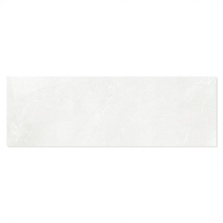 Marmor Vægflise Marble Art Hvid Mat 33x90 cm-0