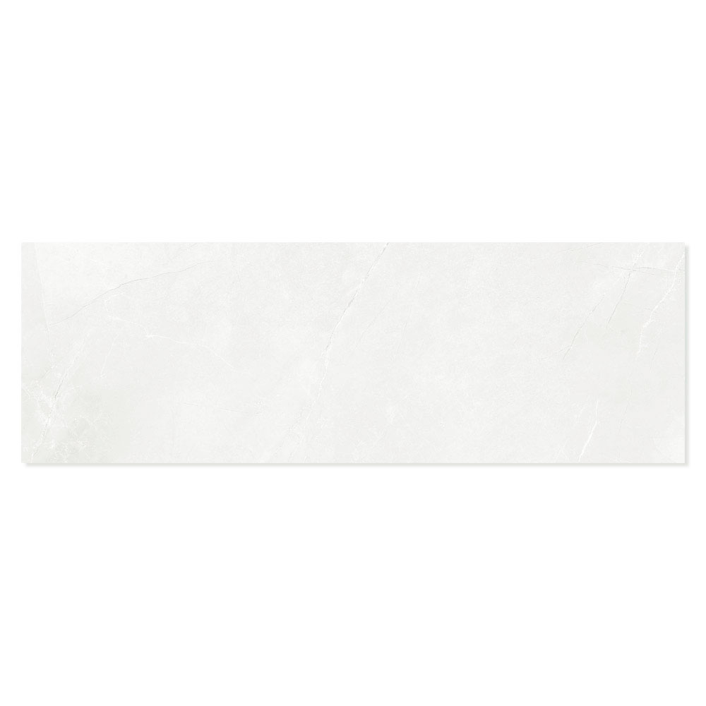 Marmor Vægflise Marble Art Hvid Mat 33x90 cm