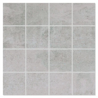 Mosaik Klinker <strong>BeConcrete</strong>  Grå Mat 30x30 (7x7) cm