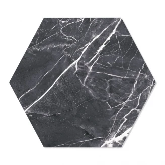 Marmor Klinker <strong>Dark Marble</strong>  Sort Mat 29x33 cm