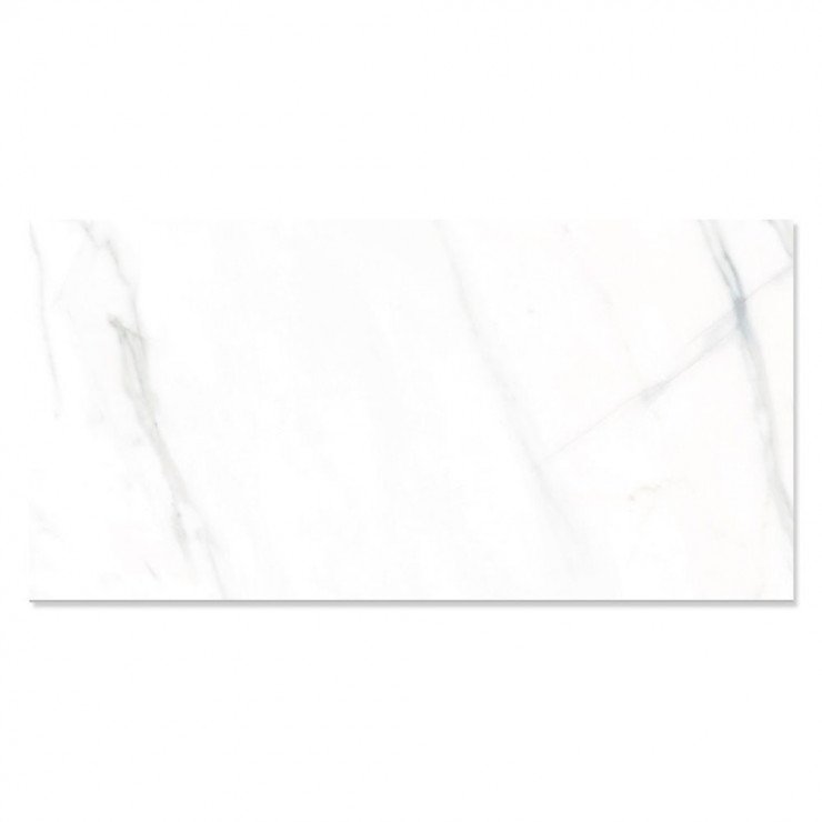 Marmor Klinker Florens Carrara Hvid Poleret 60x120 cm-1