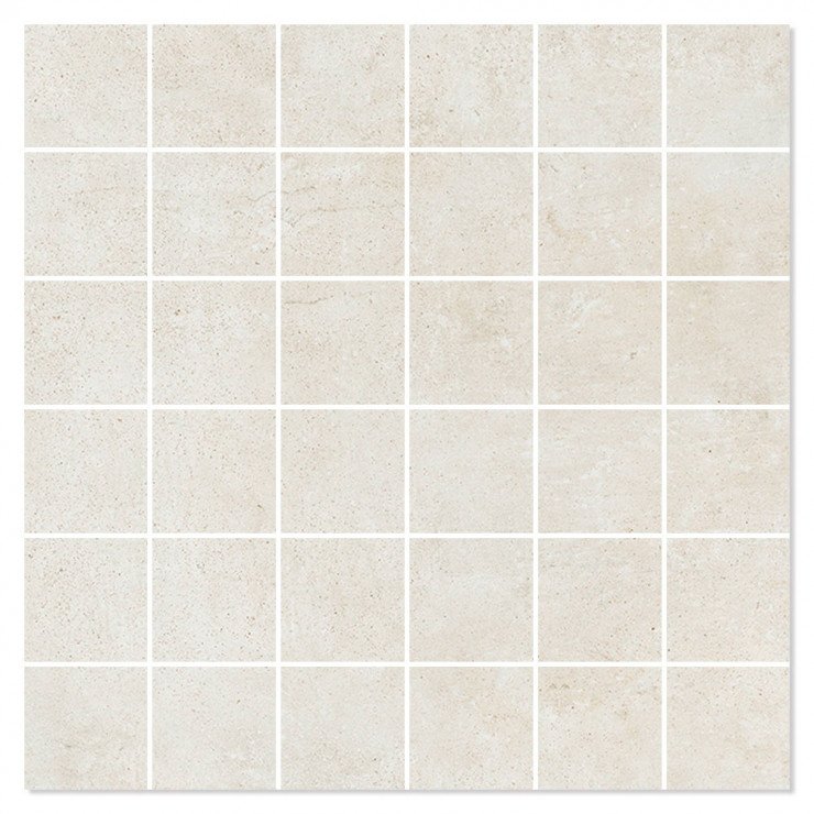 Mosaik Klinker Marvel Pro Hvid Mat 30x30 (5x5) cm-0