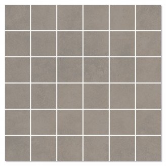 Mosaik Klinker Montana Brun Mat 30x30 (5x5) cm