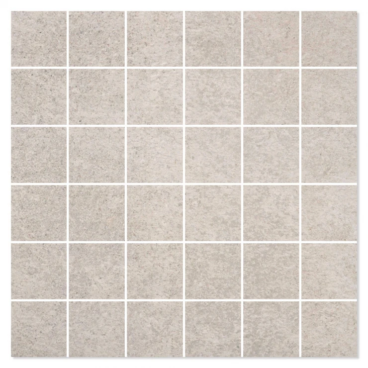 Mosaik Klinker Lumina Stone Grå Mat 30x30 (5x5) cm-0