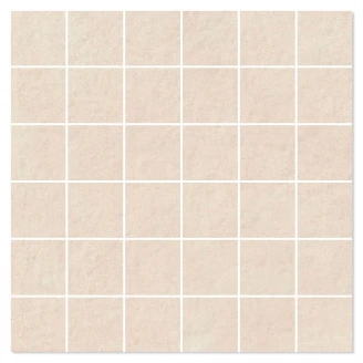 Mosaik Klinker Crossover Beige Mat 30x30 (5x5) cm-2