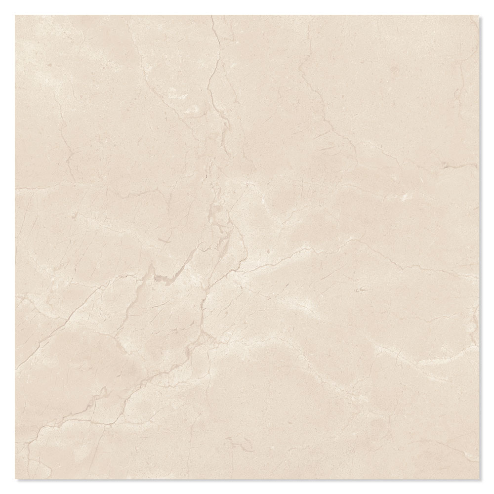 Marmor Klinker Delight Beige Blank 60x60 cm