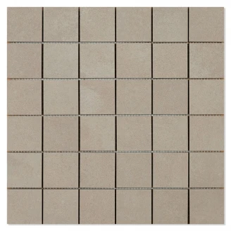 Mosaik Klinker Seta Brun Mat 30x30 (5x5) cm-2