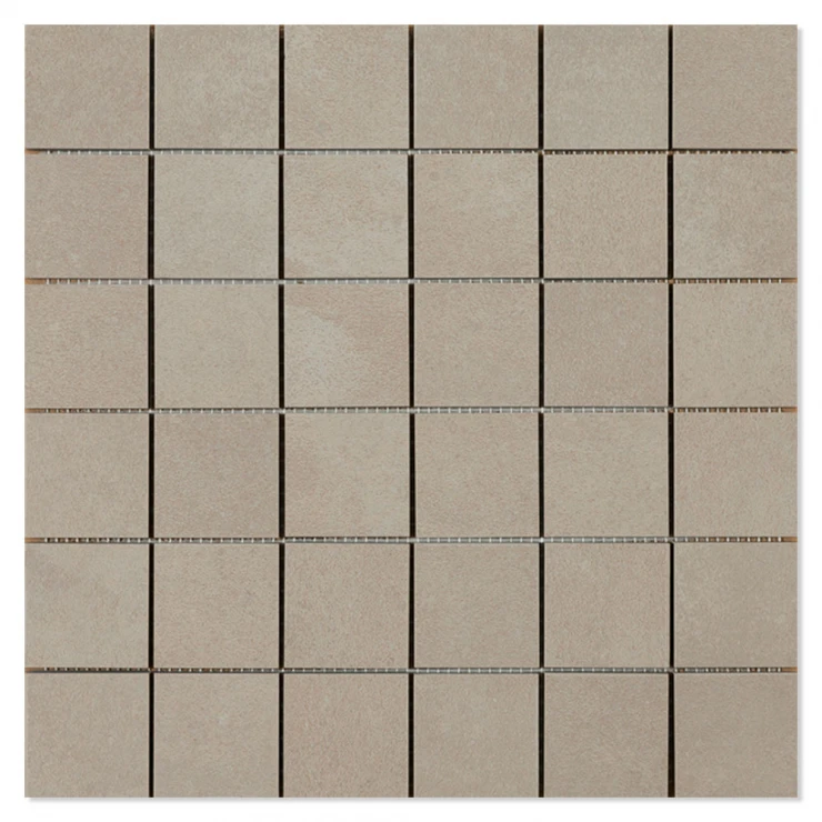 Mosaik Klinker Seta Brun Mat 30x30 (5x5) cm-0