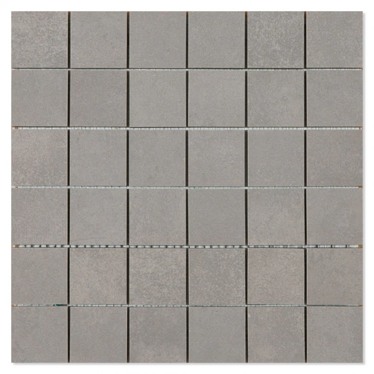 Mosaik Klinker Seta Grå Mat 30x30 (5x5) cm-0