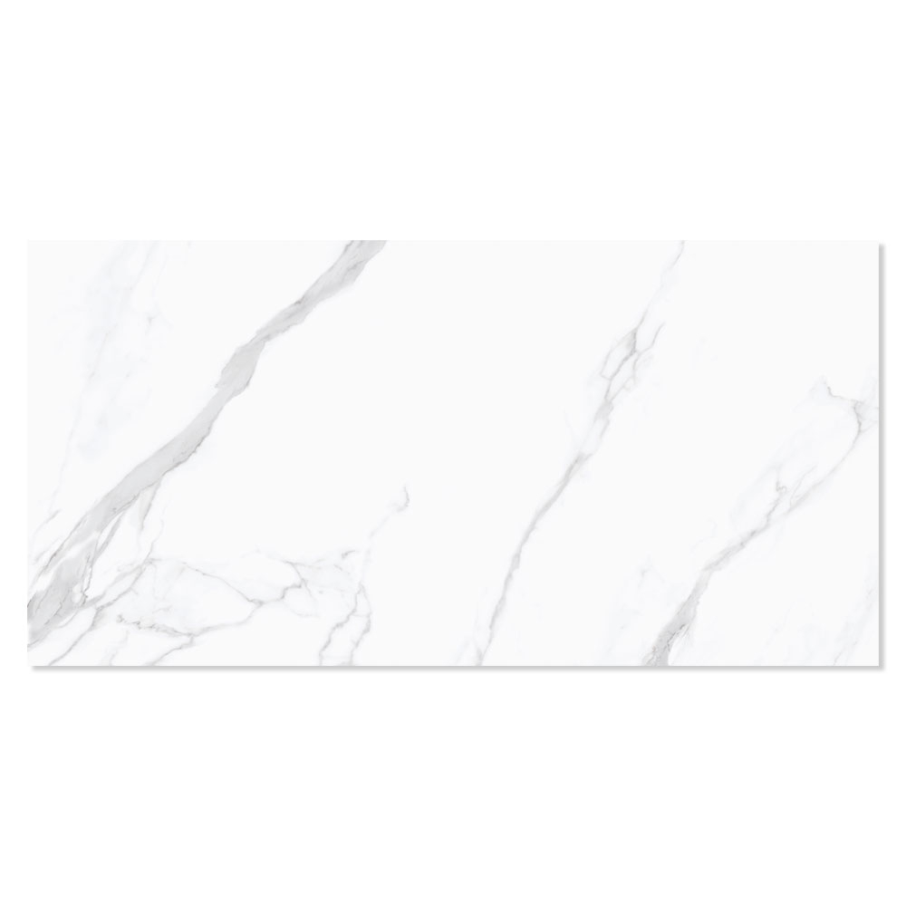 Marmor Klinker Marmo Bianco Hvid Mat 61x122 cm