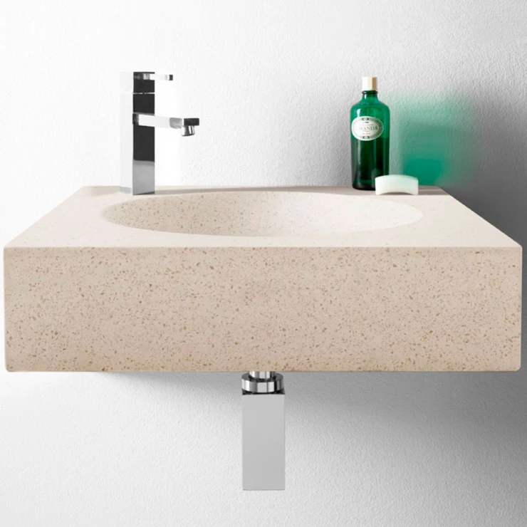 Bathco Håndvask Terrazzo Bath Parbayon Beige-0