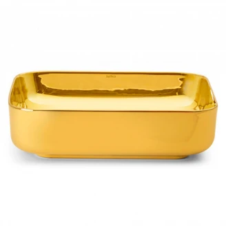 Bathco Håndvask Gold&Silver Dinan Guld Glat 50 cm