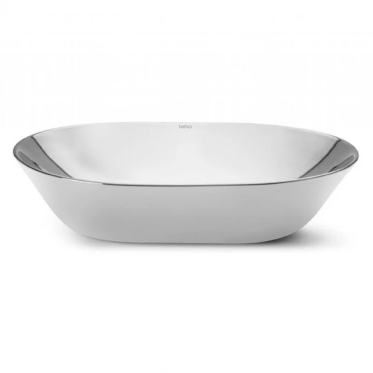 Bathco Håndvask Gold&Silver New Toulouse Silver Glat 60 cm-0