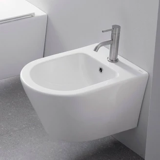 Bathco Væghængt Bidet Antequera Hvid Glat