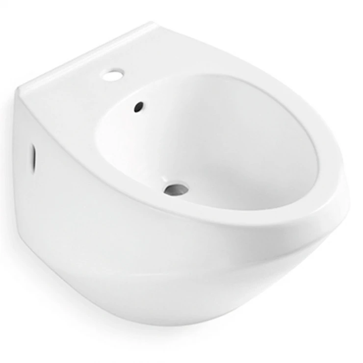 Bathco Væghængt Bidet Tiberia Hvid Glat-1